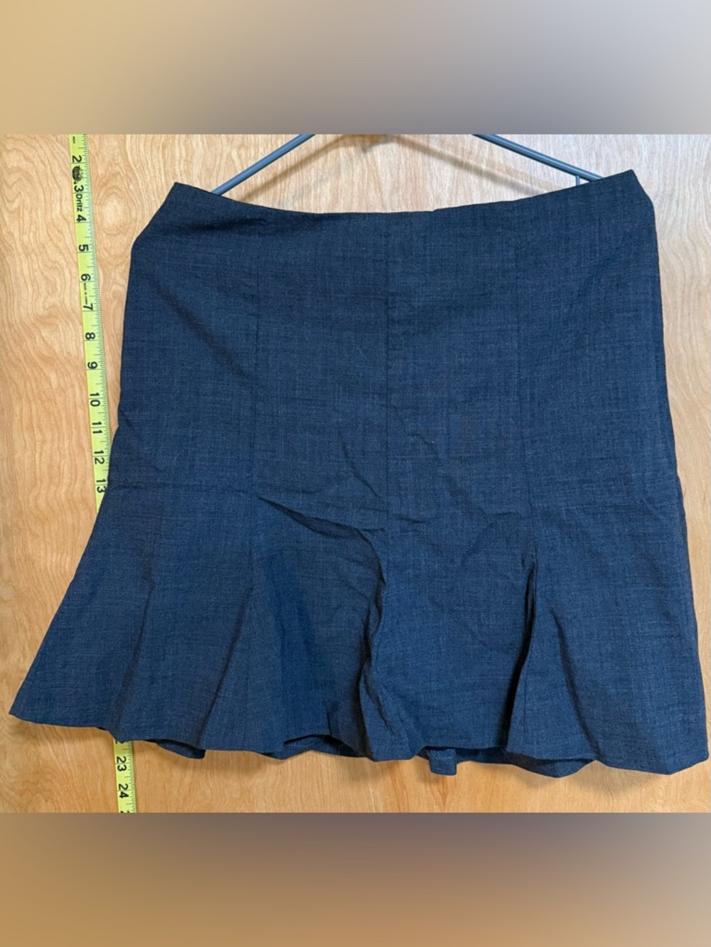 Express Black Skirt with Pink Logo Detail